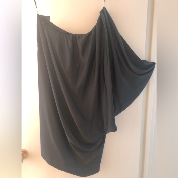 NWT Zara One-Shoulder Dress - Picture 3 of 4